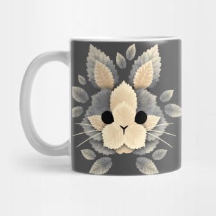 Bunny of leaves Mug